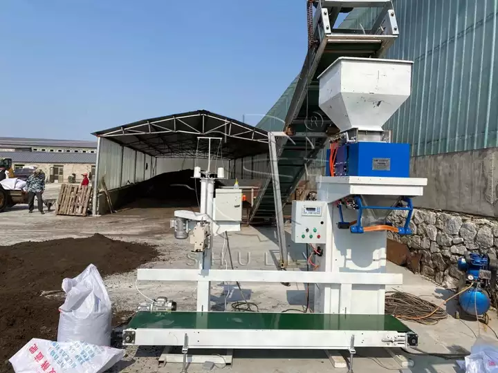 BBQ coal packaging machine