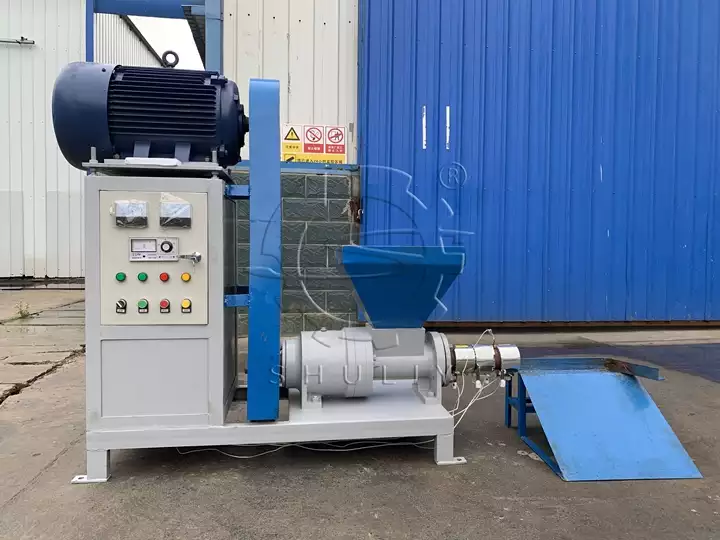 biomass sawdust briquetting machine