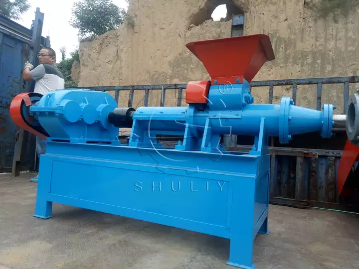 charcoal briquette extruder machine