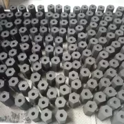 hexagonal charcoal briquettes