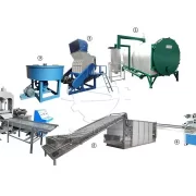 shisha charcoal production line