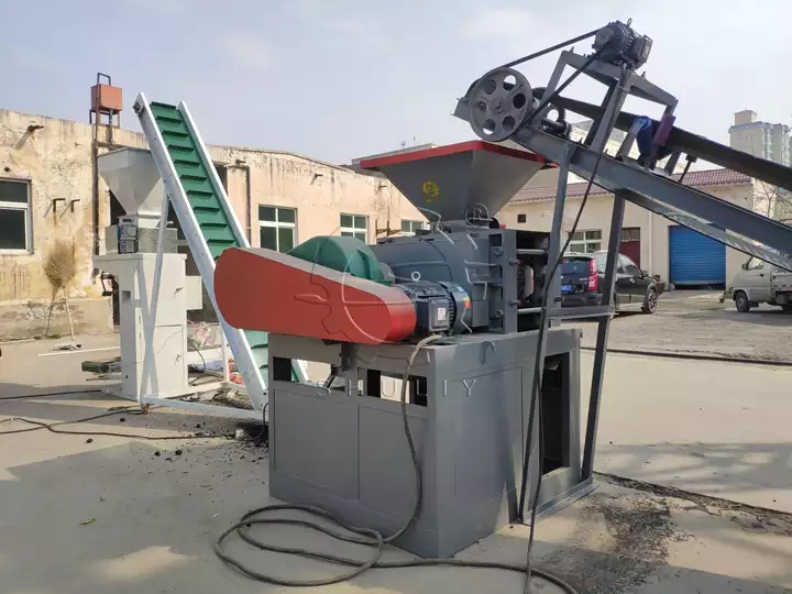 BBQ charcoal making machine