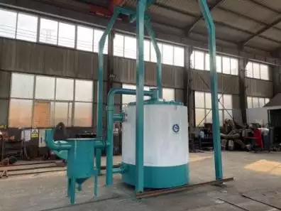 Hoisting carbonization furnace