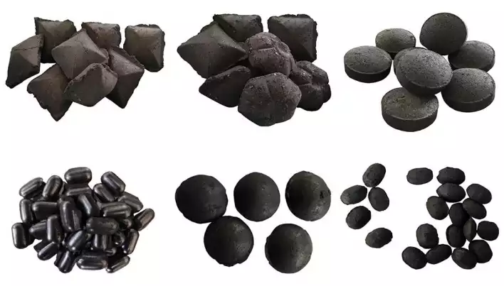 briquettes de charbon de bois