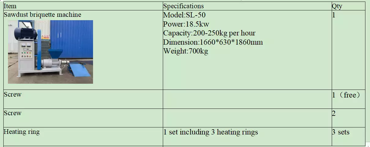 pini kay briquettes machine PI