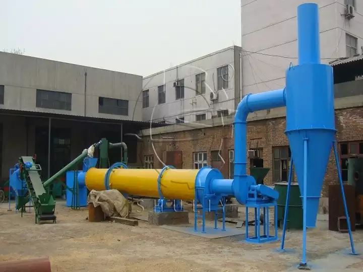 rotary drum dryer