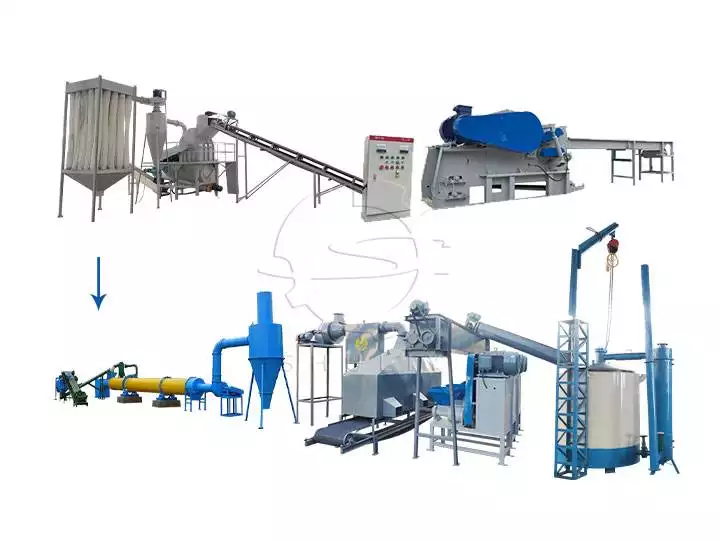 sawdust charcoal briquette production line