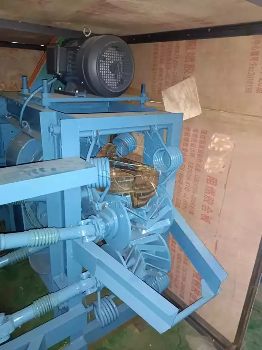 wood log debarking machine package