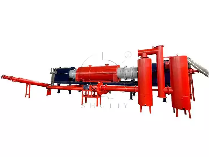 coconut shell charcoal making machine