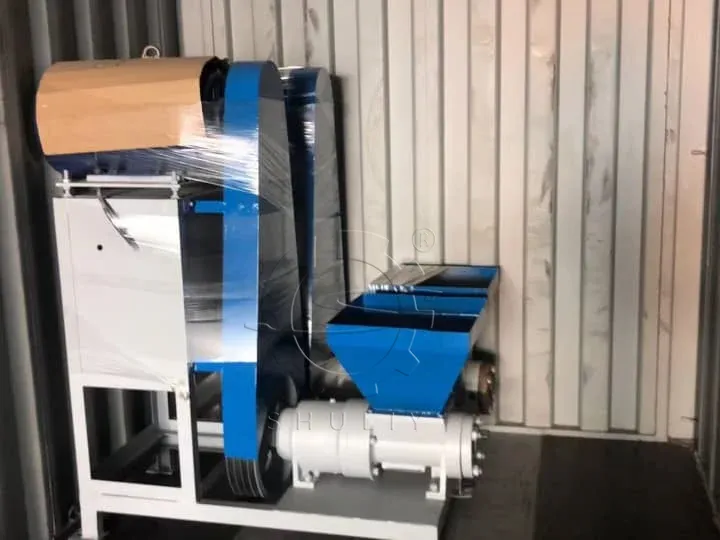 wood chips briquette extruder machine