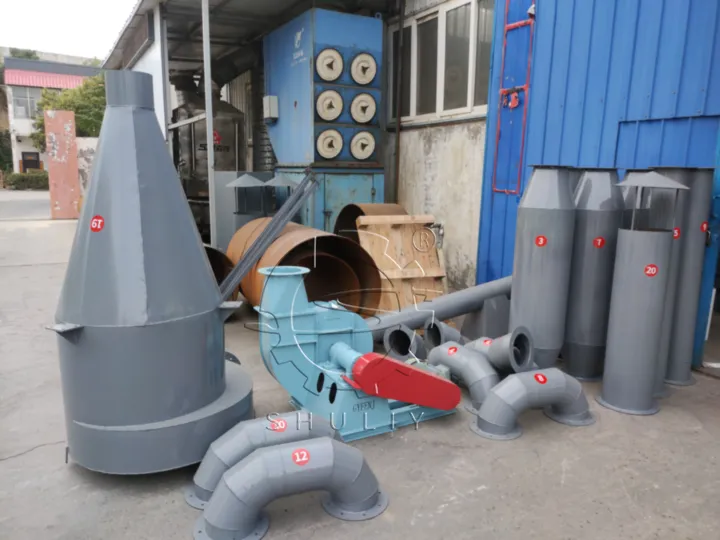 air drying machine for shipment
