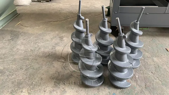 screw for charcoal briquette machine