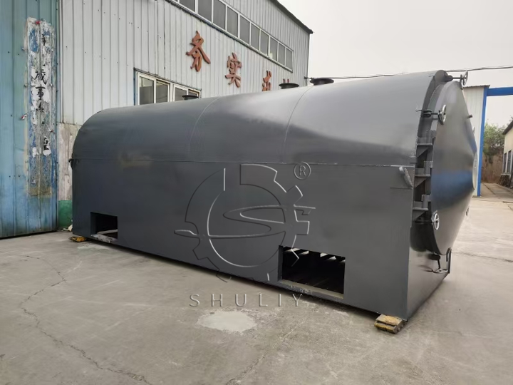 four à charbon horizontal