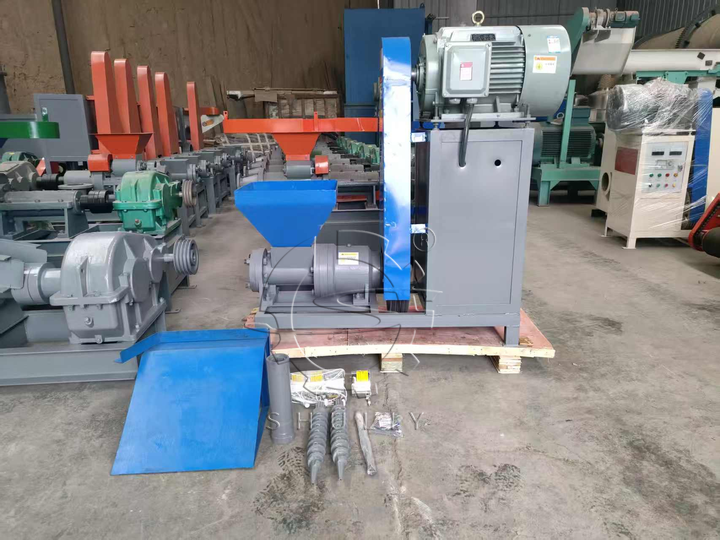 pini kay briquettemachine verpakken