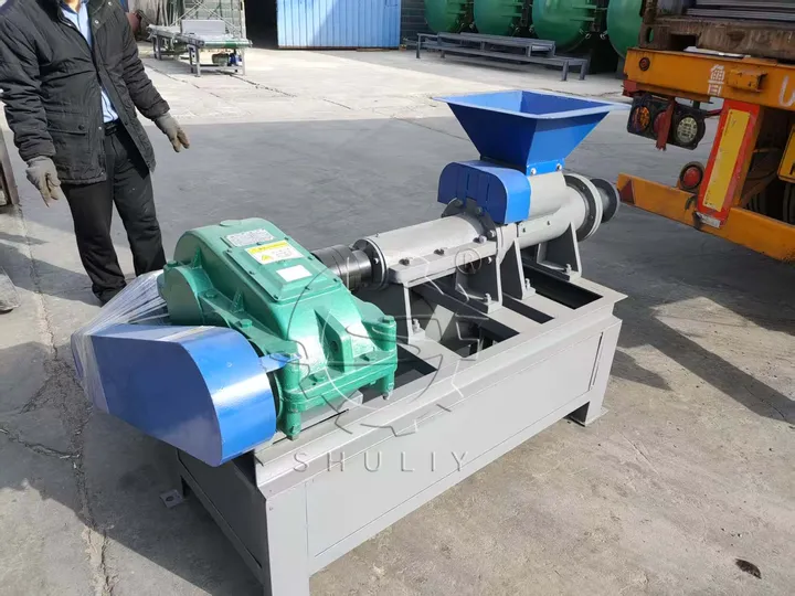 숯 압축 제조기 기계