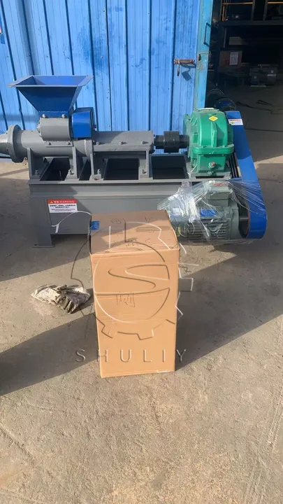 charcoal briquette making machine from coal powder