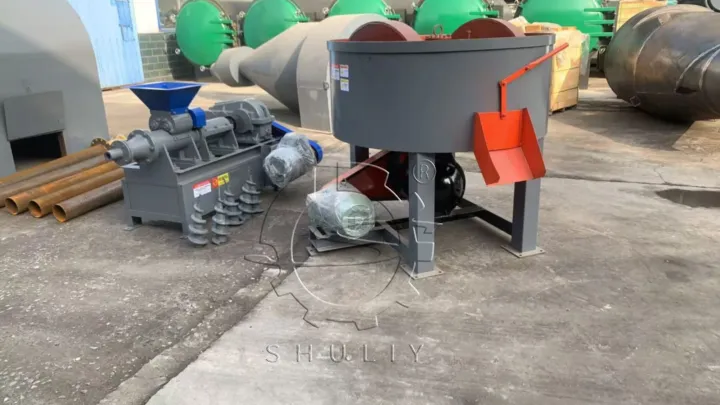 wheel mixing grinding machine