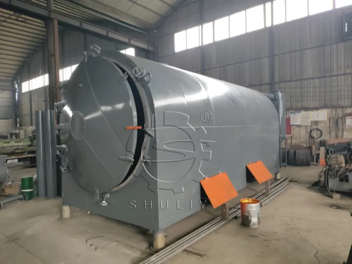 horizontal carbonization stove