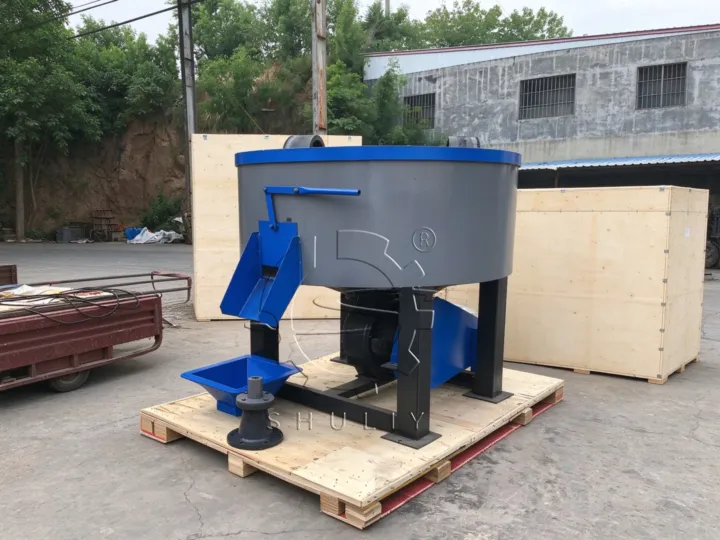 wheel mixer grinder for charcoal powder